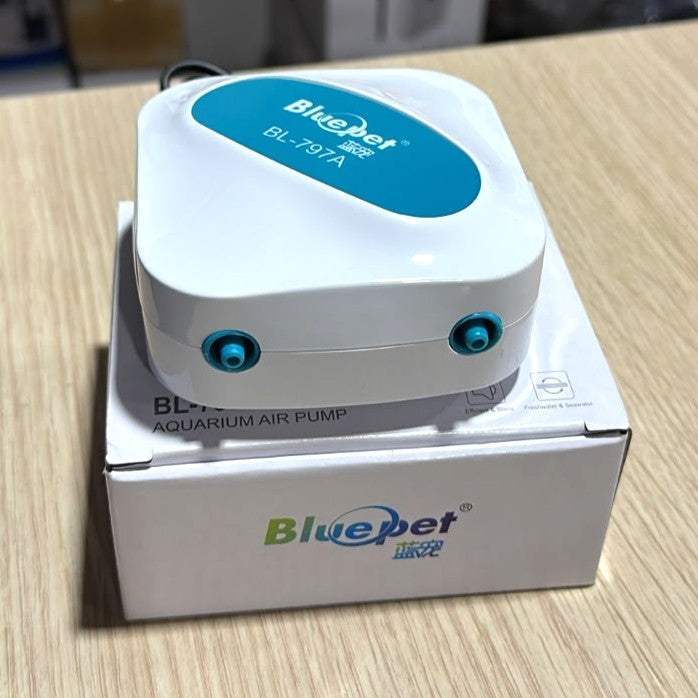 Blue Pet BL-797A Silent 2-Way Aquarium Air Pump (5W)