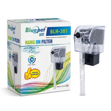 Blue Pet BLH-301 Aquarium Hang on Filter 3 watts