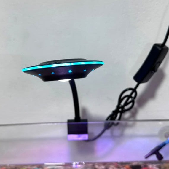 BluePet S12 UFO Lamp (6W) - Full Spectrum Light for Nano Tanks