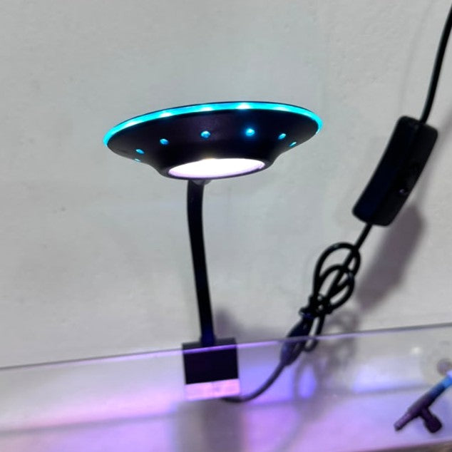BluePet S12 UFO Lamp (6W) - Full Spectrum Light for Nano Tanks