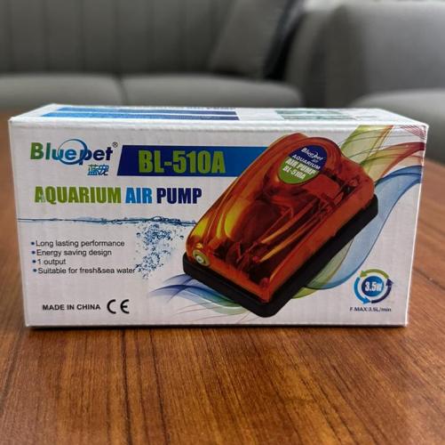 Bluepet BL-510A Aquarium Air pump 3.5 watts - 2