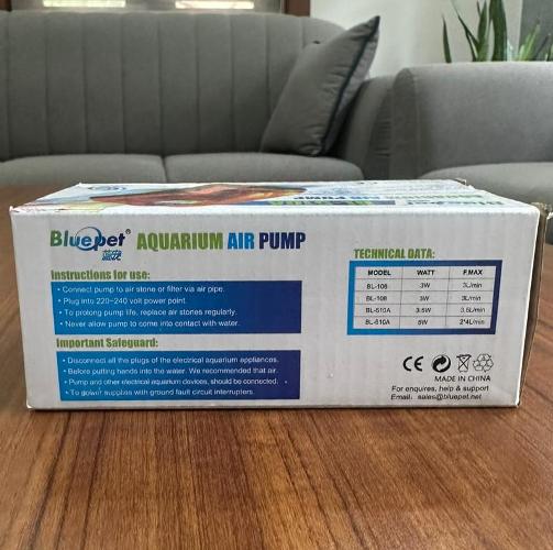 Bluepet BL-510A Aquarium Air pump 3.5 watts - 3
