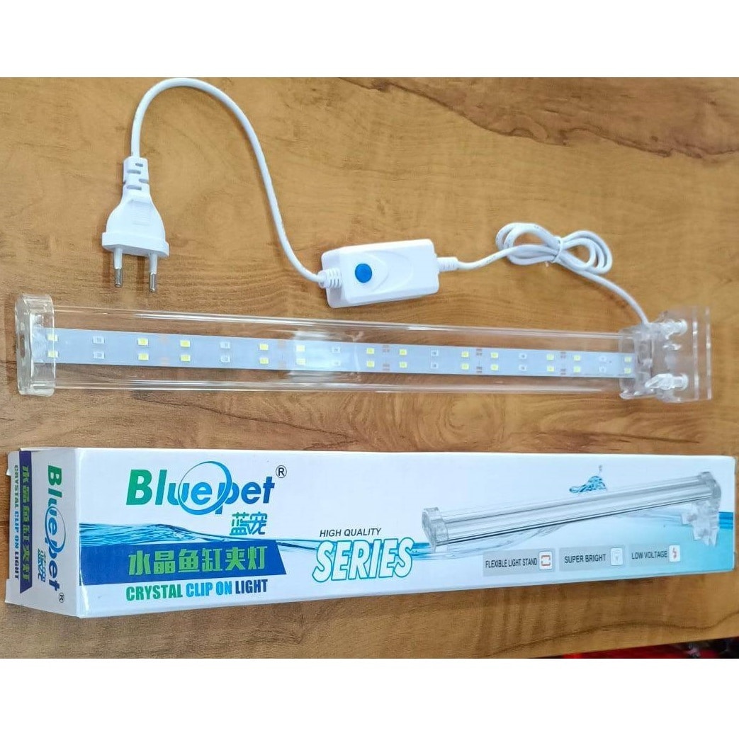 Bluepet Crystal Clip on LED Light 30 cm 8 Watts