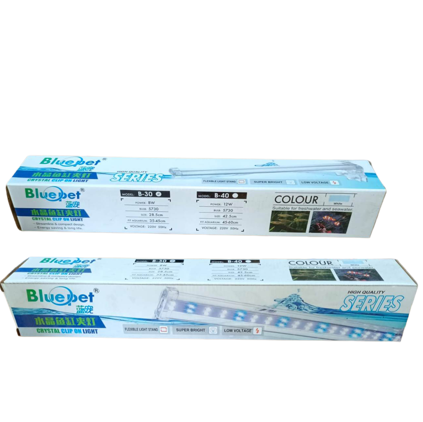 Bluepet Crystal Clip on LED Light 30 cm 8 Watts - 6