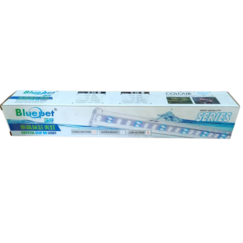 Bluepet Crystal Clip on LED Light 30 cm 8 Watts - 7
