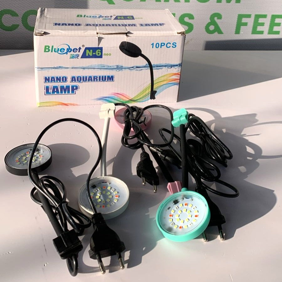 Bluepet N-6 Mix color Nano Aquarium Lamp 2.5 watts - 3