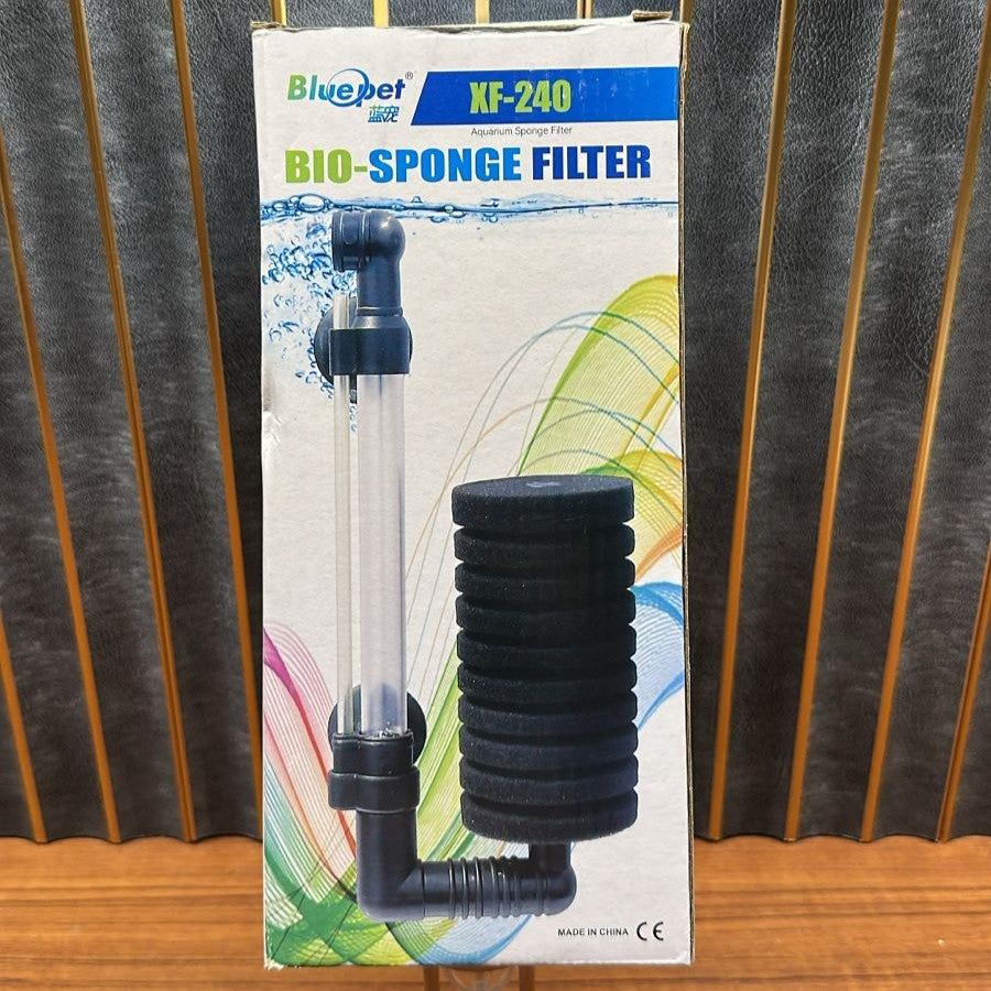 Bluepet XF-240 Aquarium Bio-Sponge Filter – Extended Sponge Air-Driven Filtration - 4