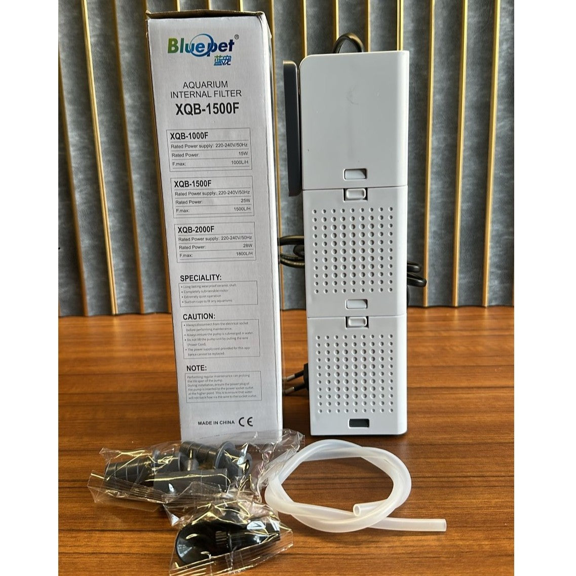 Bluepet XQB-1500F Aquarium Internal Filter (25W) – 1500L/H Silent Filtration - 3