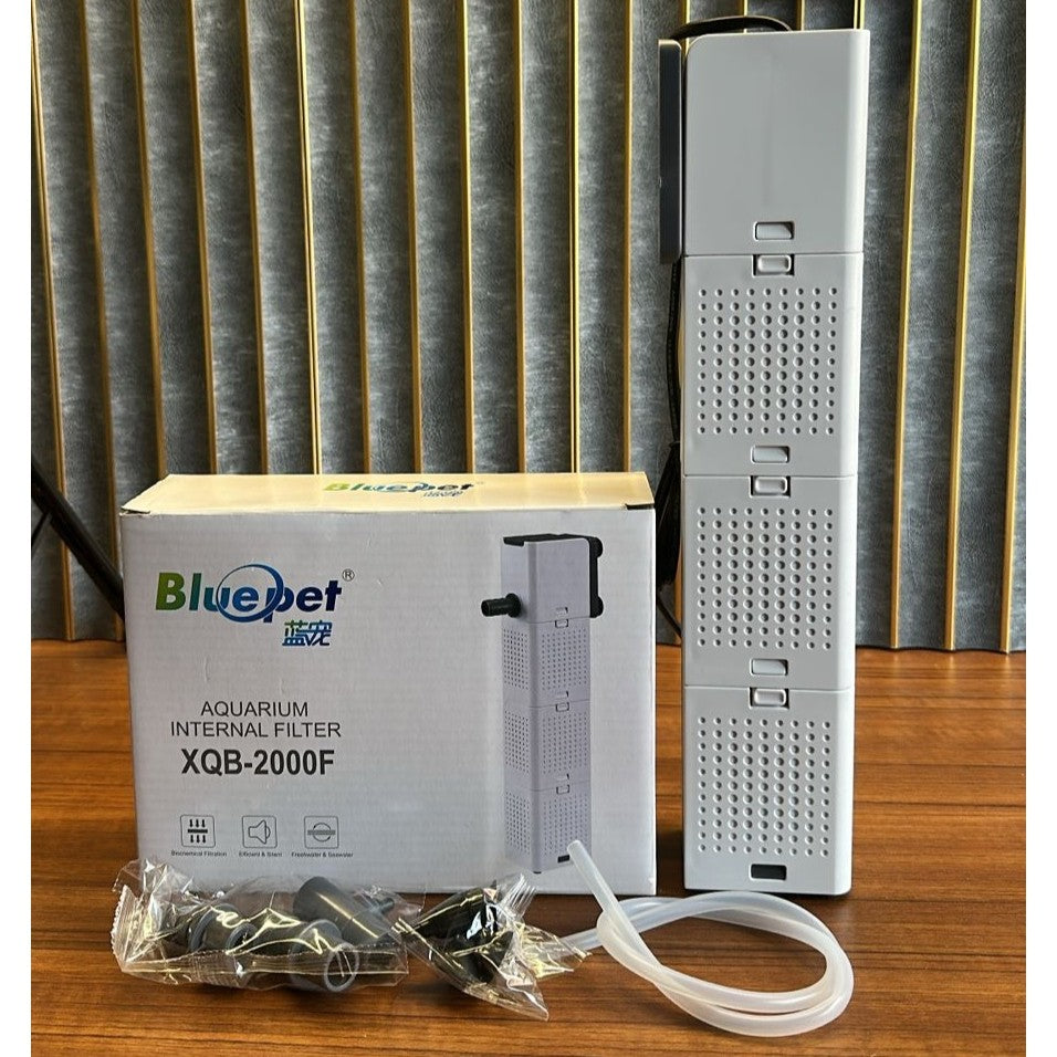 Bluepet XQB-2000F Aquarium Internal Filter (28W) – 1800L/H 3-Stage Filtration