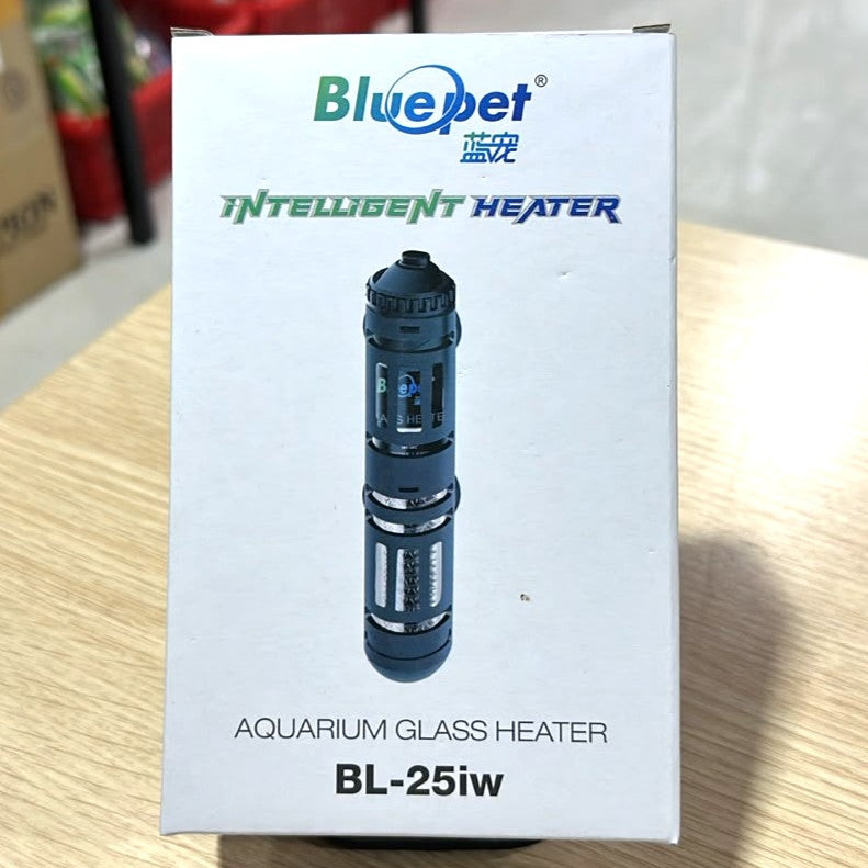 Bluepet Intelligent Aquarium Glass Heater with Protective Cover (25W)
