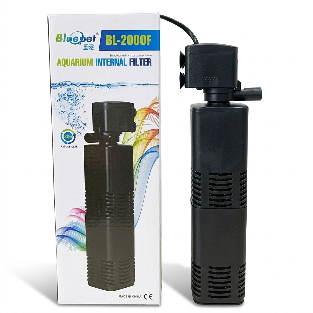 Bluepet BL-2000F Aquarium Internal Filter - 20W, 880 L/H