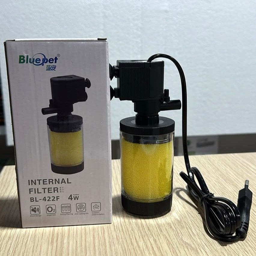 Bluepet BL-422F Internal Aquarium Filter (4W, 280 L/H)