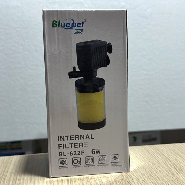 Bluepet BL-622F Internal Aquarium Filter (6W, 350 L/H)