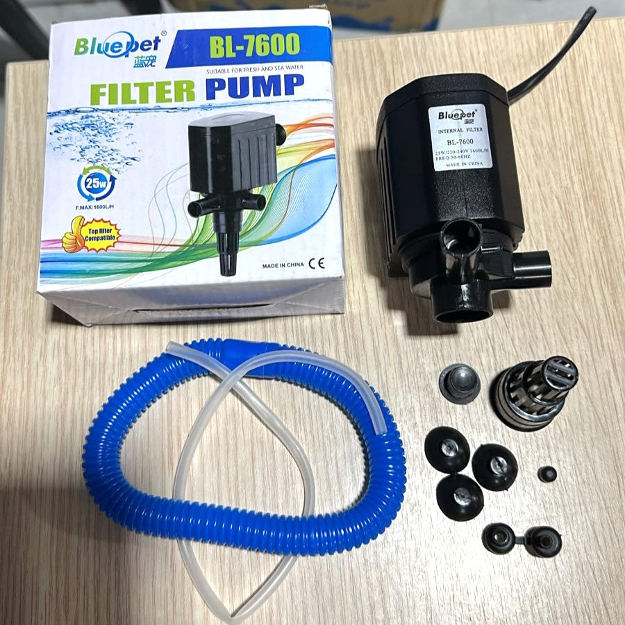 Bluepet BL-7600 Aquarium Power Head - 25W, 1600 L/H