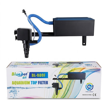 Bluepet BL-880F Aquarium Top Filter (15W, 650 L/H) – Efficient Circulation & Filtration
