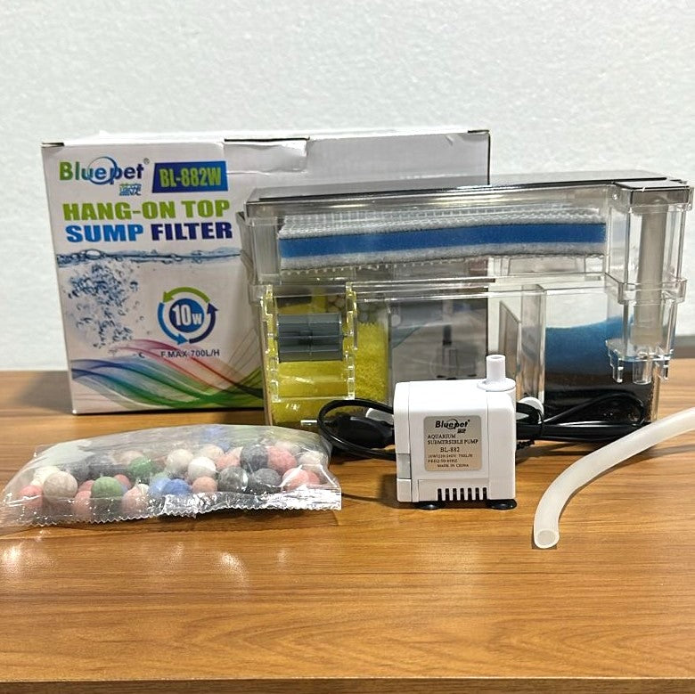 Blue Pet BL-882W Hang-On Top Sump Filter 10 W