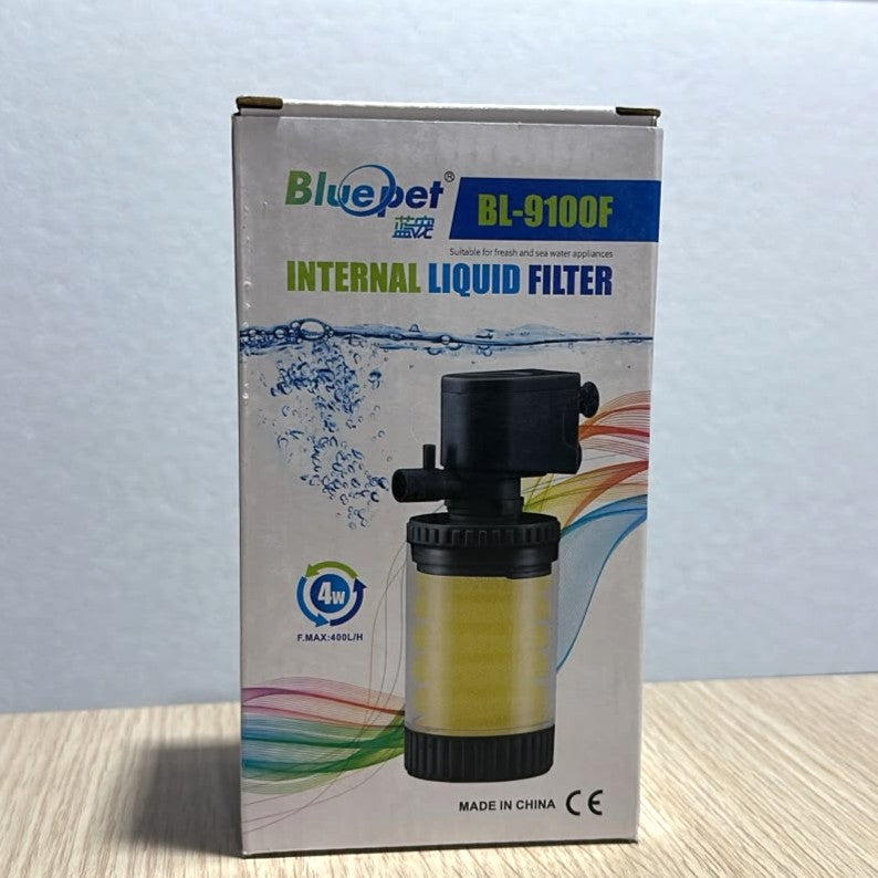 Bluepet BL-9100F Aquarium Internal Liquid Filter - 4W, 400 L/H