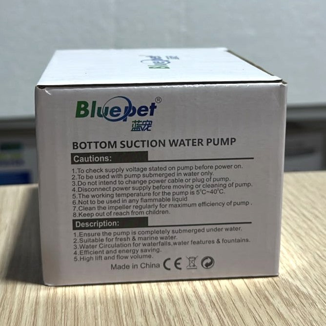 Bluepet BL-92Q Bottom Suction Submersible Water Pump (20W, 800 L/H)