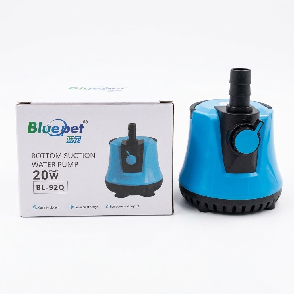 Bluepet BL-92Q Bottom Suction Submersible Water Pump (20W, 800 L/H)