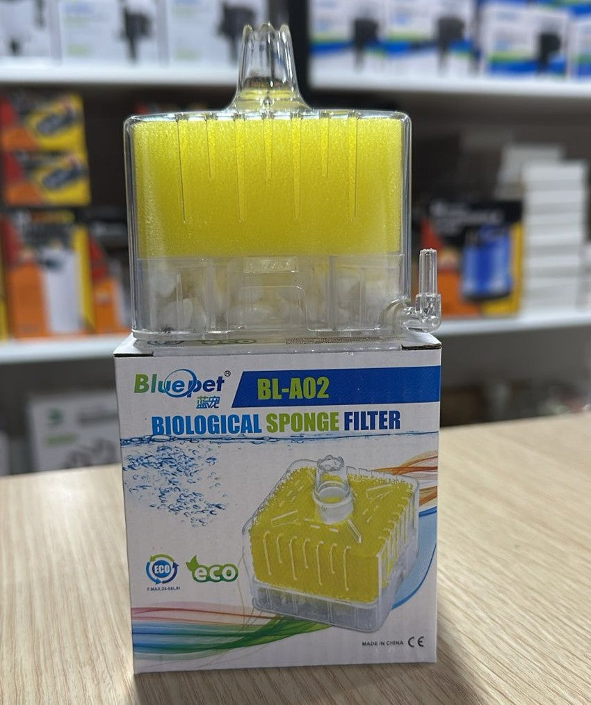 Bluepet BL-A02 Square Biological Sponge Filter – Advanced Multi-Filtration System