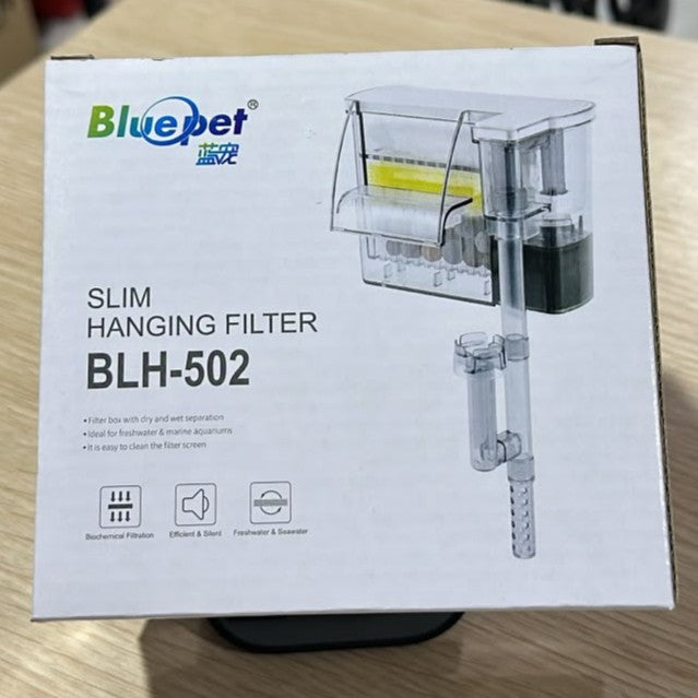 Bluepet BLH-502 Slim Hang On Filter (5W, 350 L/H) – Biochemical Filtration