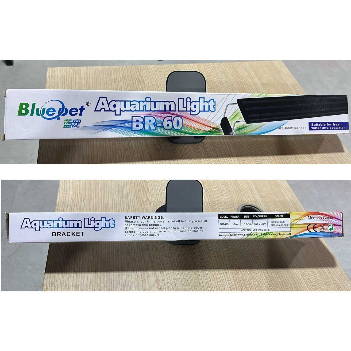 Bluepet BR-60 Aquarium Bracket LED Light 18 watts