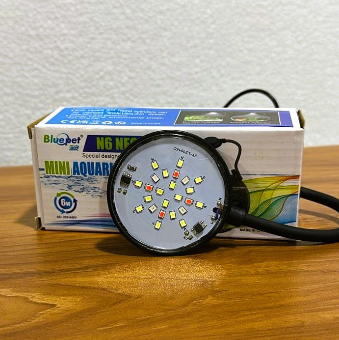 BluePet N6 Neo+ Mini LED Lamp (6W) Full Spectrum Light for Nano Tanks