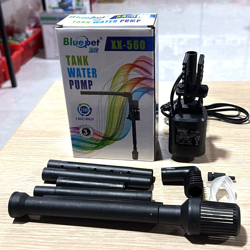Bluepet XX-560 Aquarium Water Pump (25W) – 1800L/H Submersible Pump