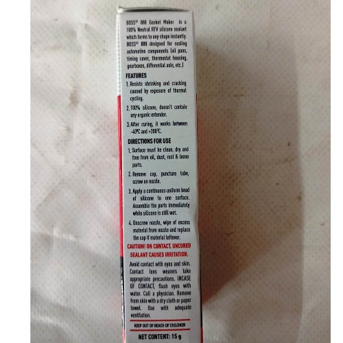 Boss 888 Clear Silicone 15 gram - 3