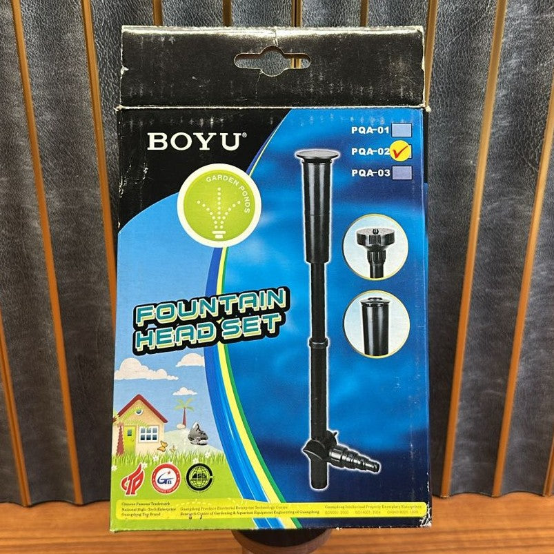 Boyu PQA-02 Fountain Head Set – Adjustable Pond Nozzle Kit with Diverter Valve - 4