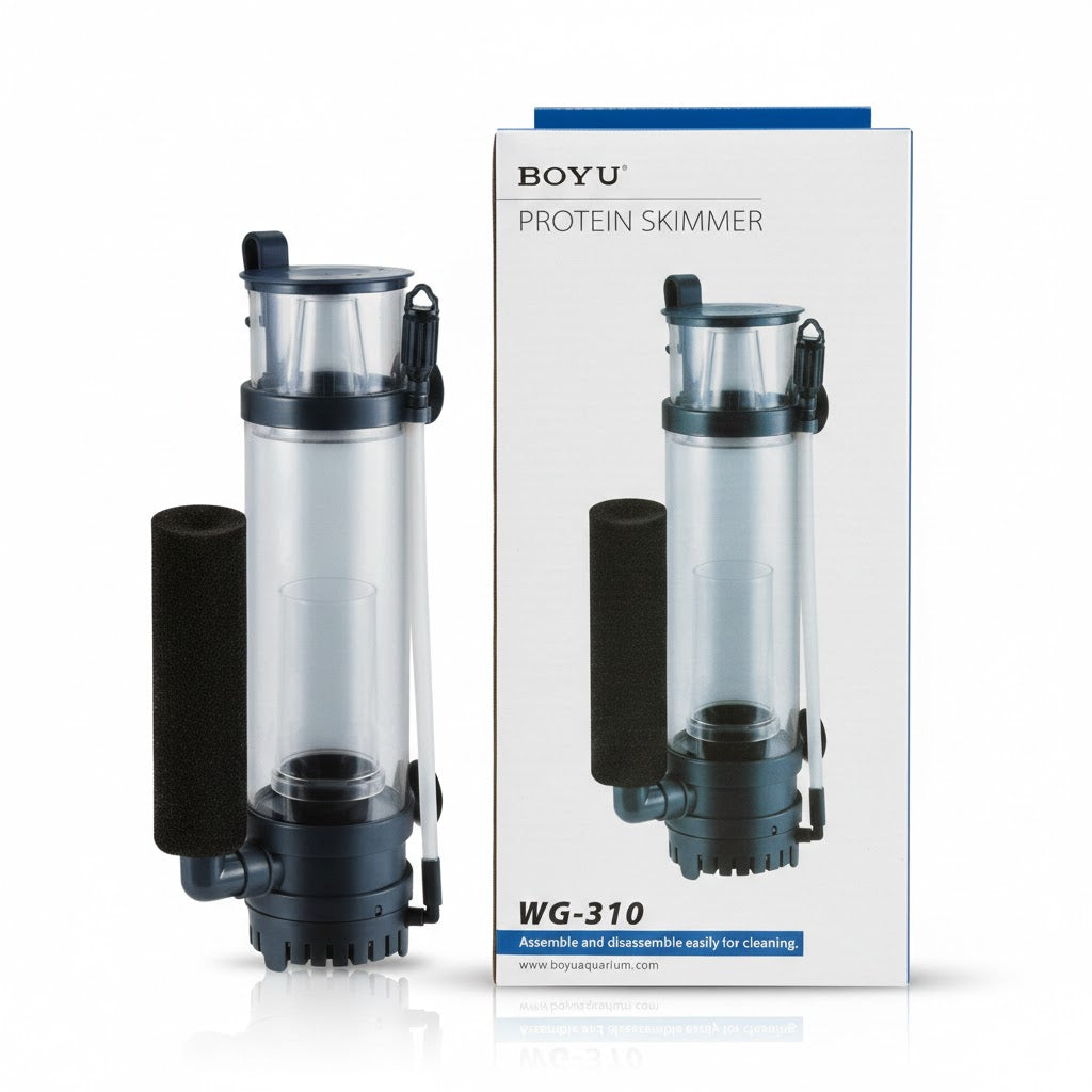 Boyu WG-310 Aquarium Protein Skimmer (8W) – High-Efficiency Internal Filter for 80-120L Tanks