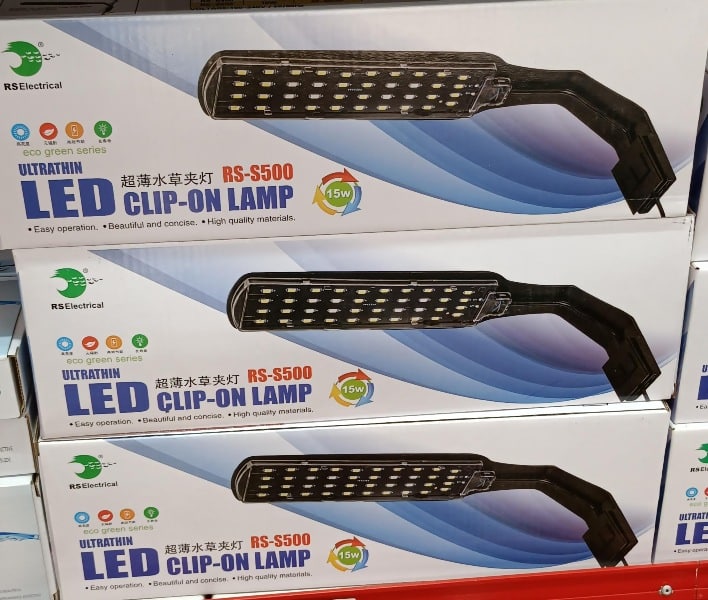 Clip on LED Lamp RS-S500 for Fish Aquarium