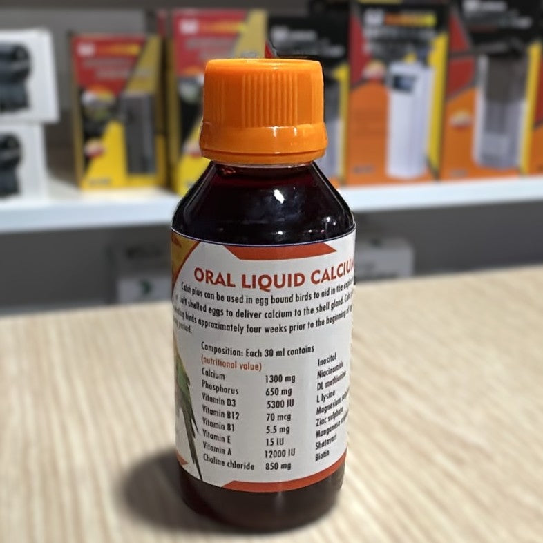 Star Farms Calci Plus Bird Medicine (100 ml) – Oral Liquid Calcium Formula