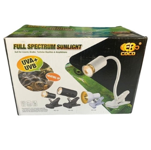 Cebo Coco PD-04 Full Spectrum Sunlight UVA+UVB 75W for Turtle