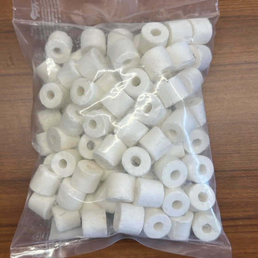 Ceramic Ring White 500g packet Filter Media for Aquariums