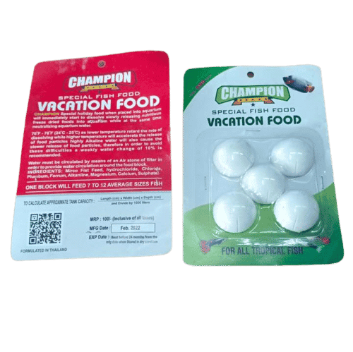 Champion Fish Vacation Food - 5 pcs in Packet