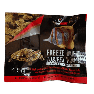 Champion Freeze Dried Tubifex Worms 1.5 gram