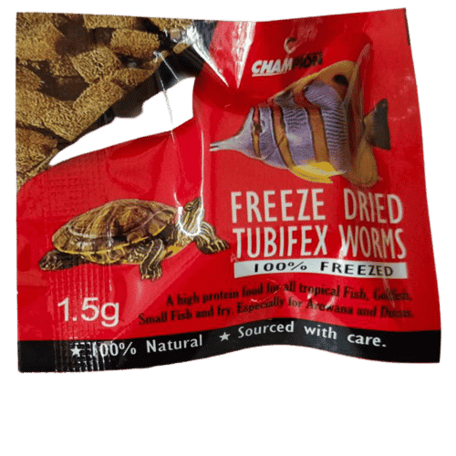 Champion Freeze Dried Tubifex Worms 1.5 gram - 4