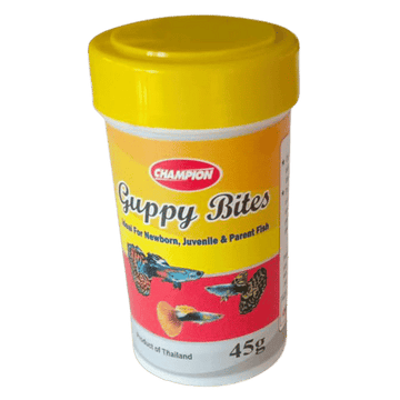 Champion Guppy Bites 45 gram Fish Food