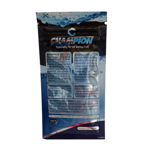 Champion Special Betta Food 20 gram Pouch - 2