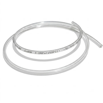 Premium Clear CO2 PU Tubing for Planted Aquariums (6x4mm, 1 Meter)