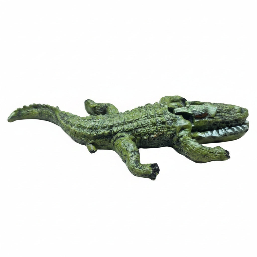 Crocodile Aquarium Decoration (20cm) – Air-Driven Moving Ornament