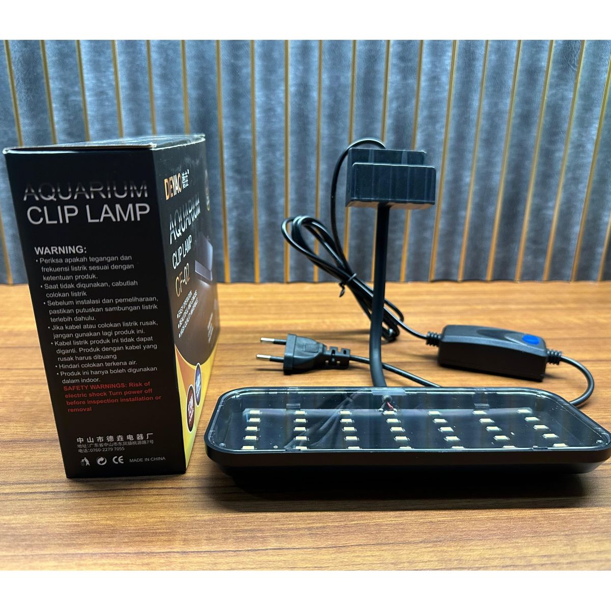 Deyao CF-02 Aquarium LED Clip Lamp (13W) – High CRI Light for 20-40cm Tanks - 4