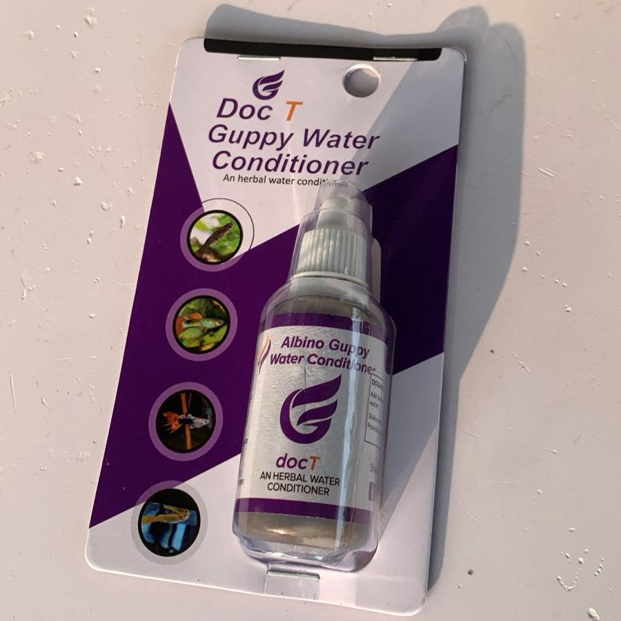 DocT Albino Guppy Water Conditioner (30ml) - pH Reduction & Stress - 5