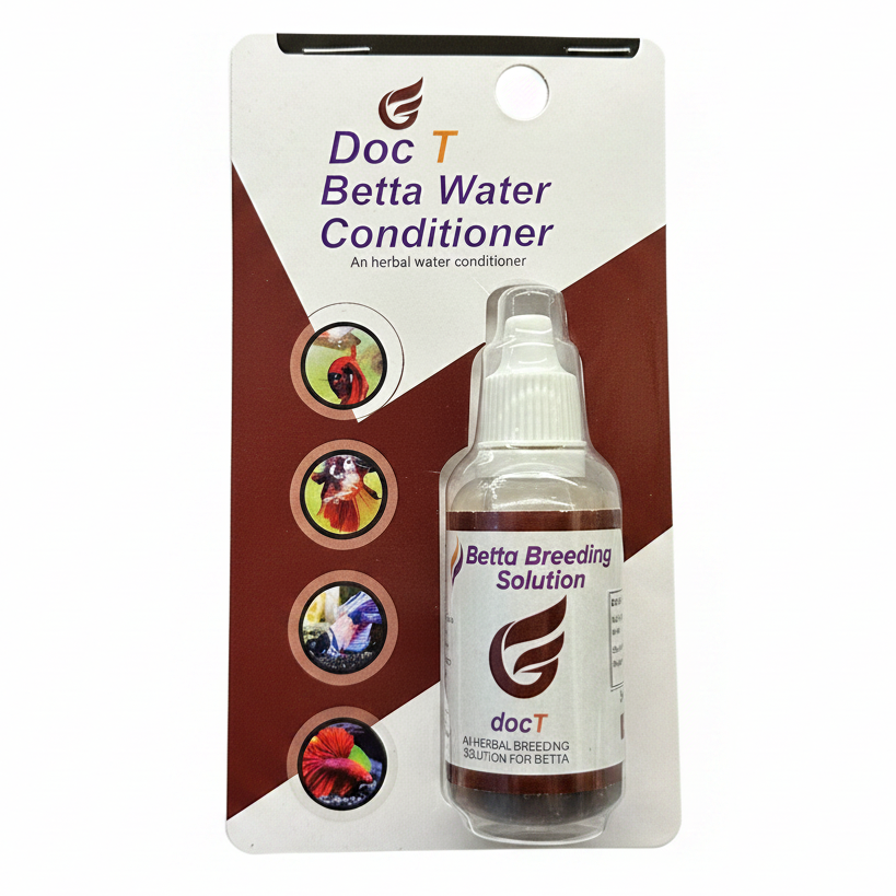 DocT Betta Breeding Solution & Herbal Water Conditioner 30ml bottle