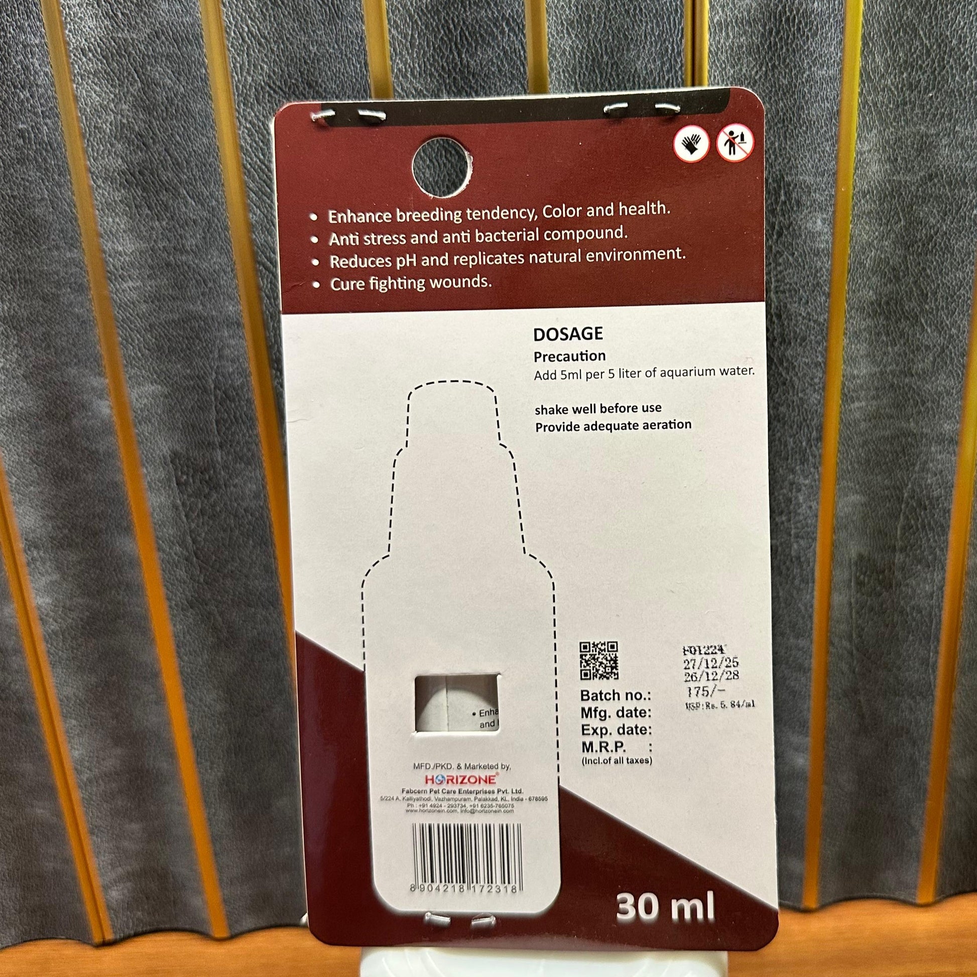 DocT Betta Breeding Solution & Herbal Water Conditioner 30ml bottle - 2