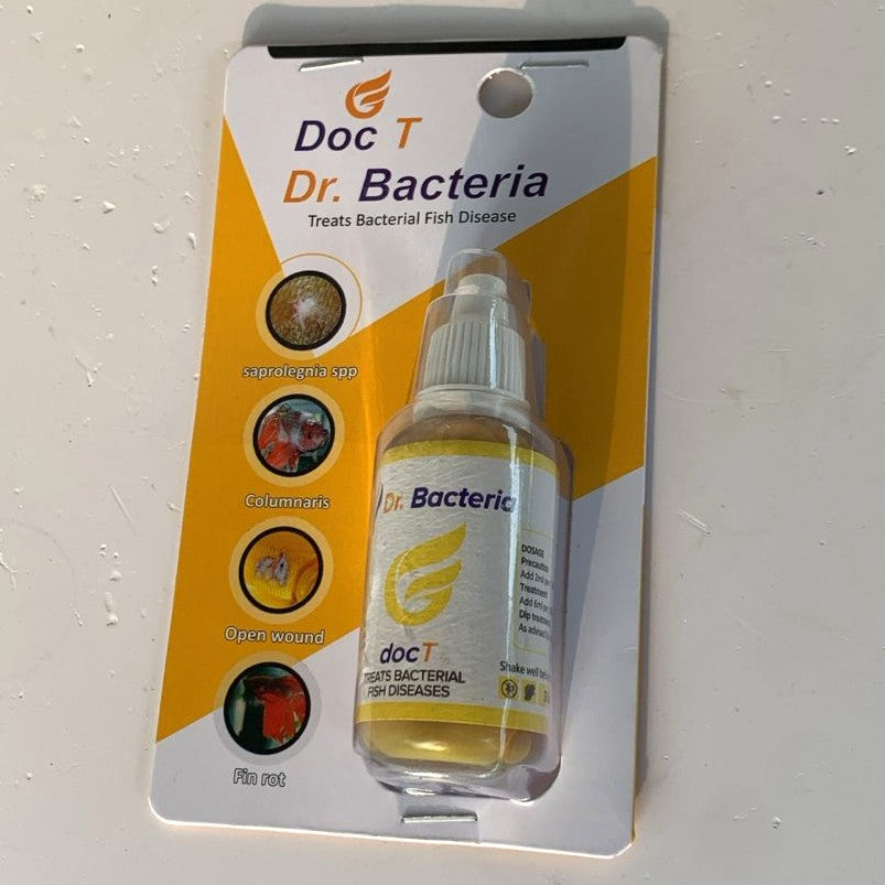 DocT Dr. Bacteria 30ml - Treatment for Columnaris, Fin Rot, Open Wounds & Velvet