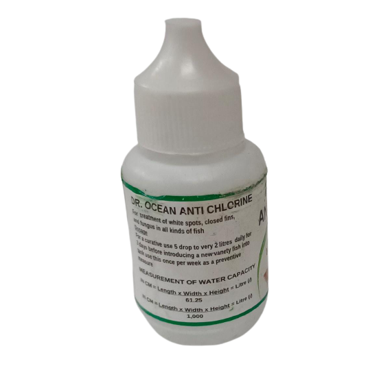 Dr Ocean Anti Chlorine 50 ml Fish Medicine - 3