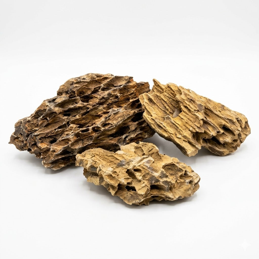 Premium Dragon Rock (Ohko Stone) for Planted Aquariums – 1 kg Pack