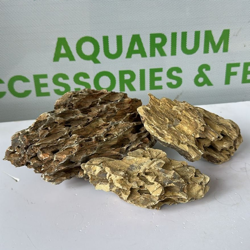 Premium Dragon Rock (Ohko Stone) for Planted Aquariums – 1 kg Pack